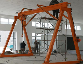 小型龍門吊的維護保養